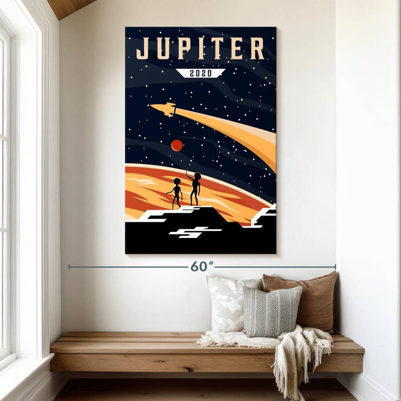 Oberle Jupiter Expedition, 51" H x 34" W