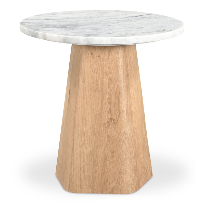 Evelyn Marble End Table