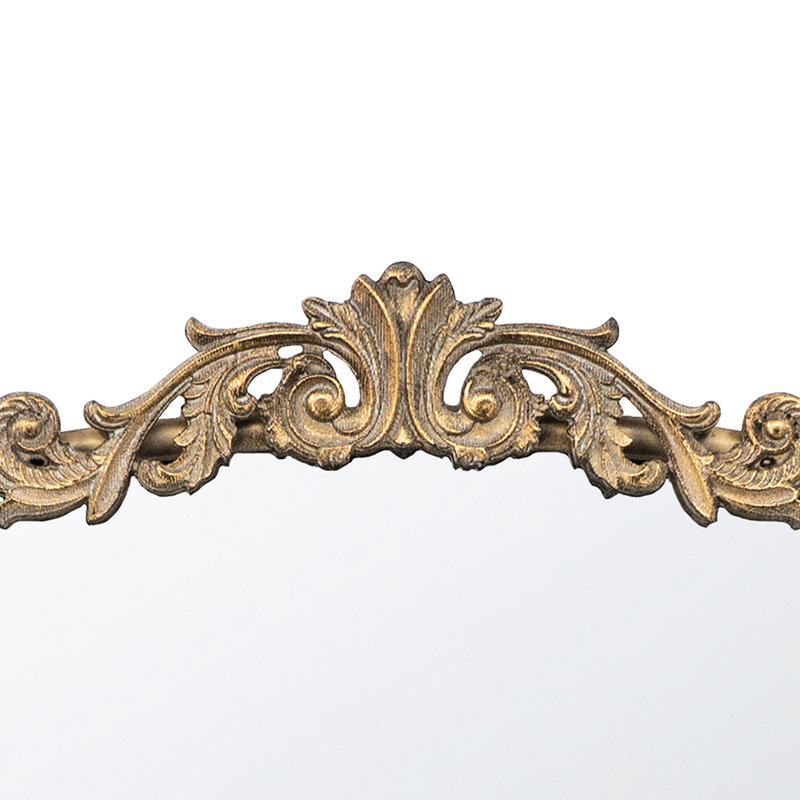Arch Wall Mirror with Metal Frame