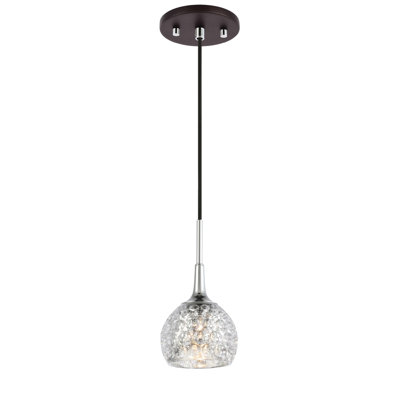 Luminaire sphère suspendu 1 lumières simple Jerrie