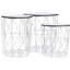 Andella Frame Coffee Table with Storage-3006135