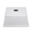 Quartz 18" L X 16" W Undermount Bar Sink With Grid And Strainer