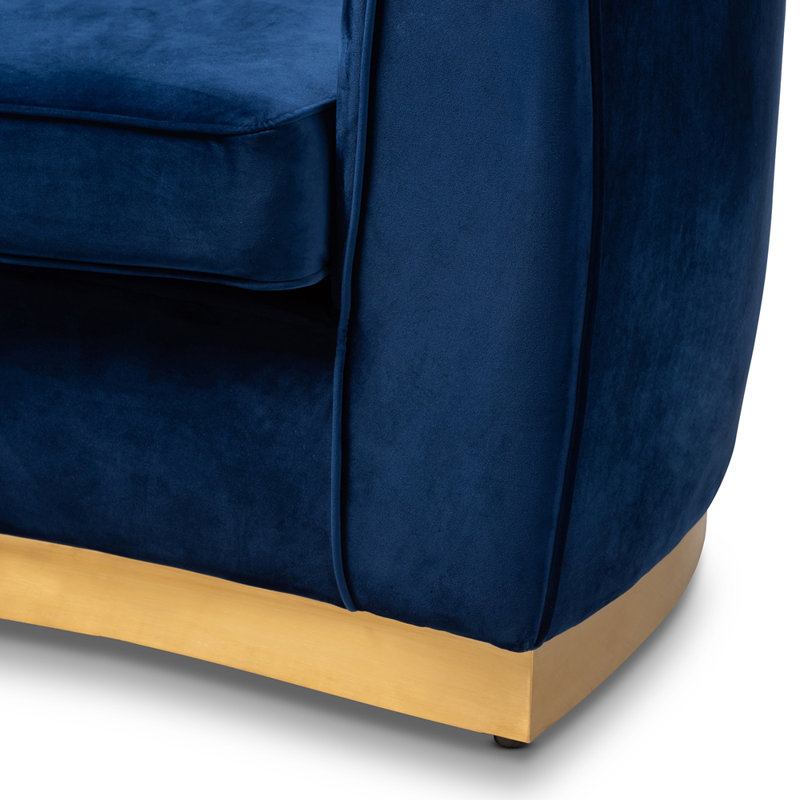 93.3'' Velvet Sofa