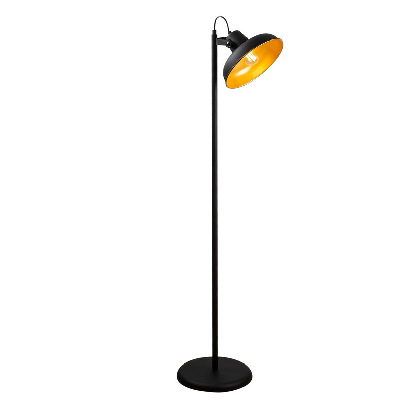 Zhanaya 57.09'' Arched Floor Lamp