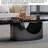 Modern minimalist oval marble coffee table-1724690256-1724690258