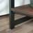 Side Table/Night Stand, Brown Finish