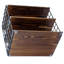 Metal Solid Wood Paper Organiser