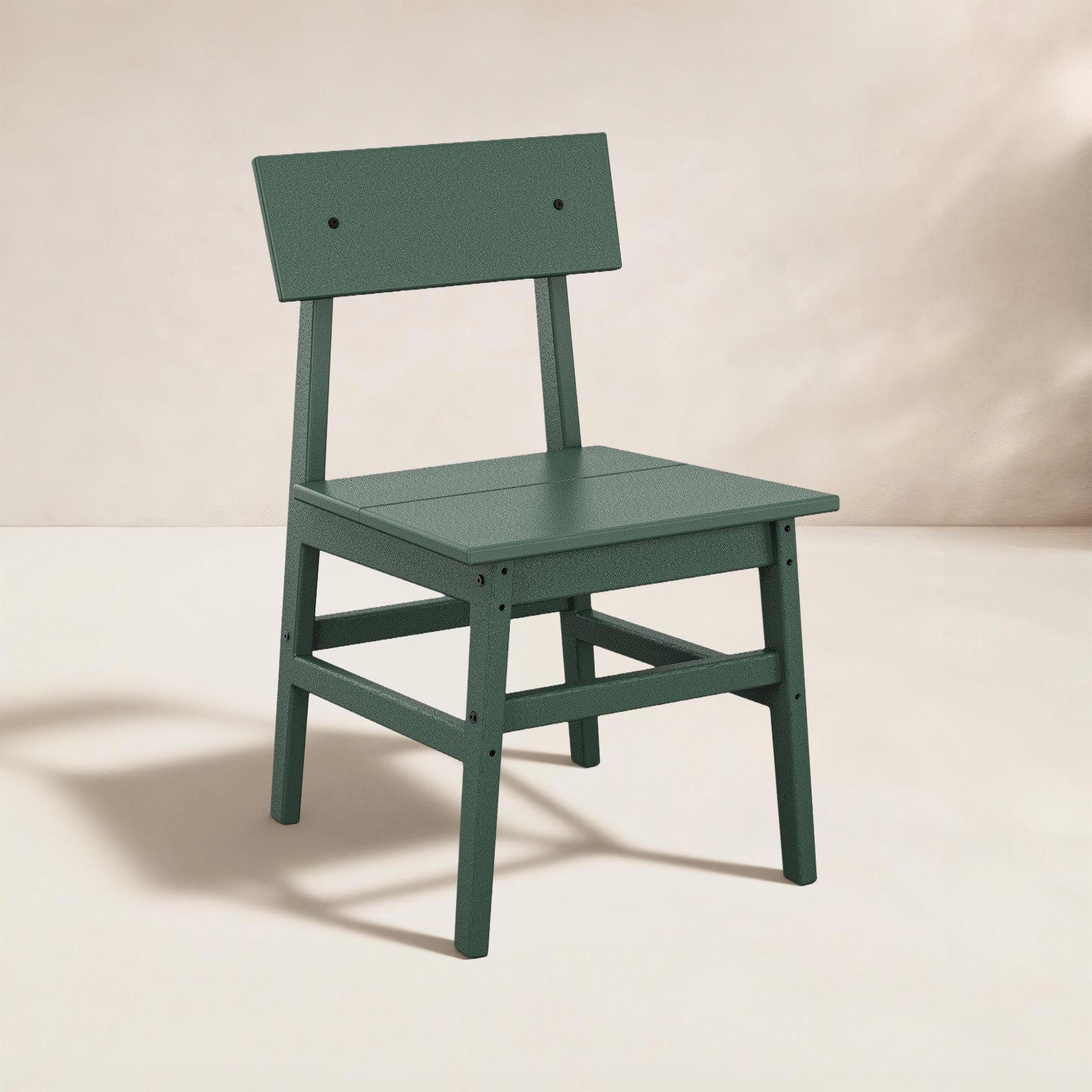 POLYWOOD® Patio Side Chair, Green