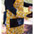 Floral Canvas Bib Apron