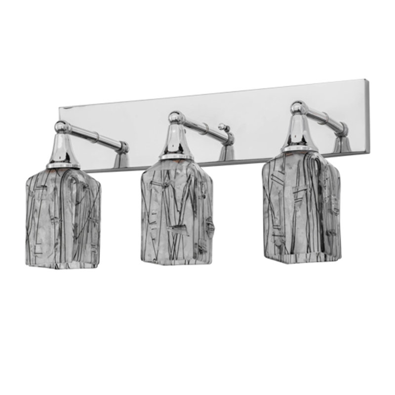 Éclairage pour meuble-lavabo 3 lumières Efren