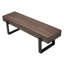 Banc de table et de vestibule de 59 po pour l'intérieur et entrée