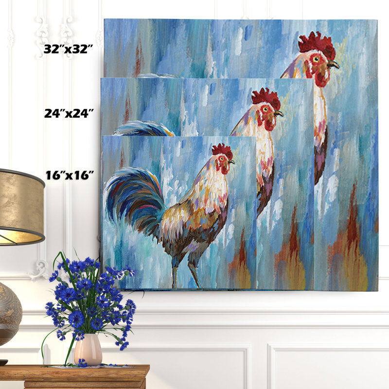 « struttin’stuff » par nan, reproduction d’art sur toile tendue, H 16 po x l 16 po x P 1,5 po