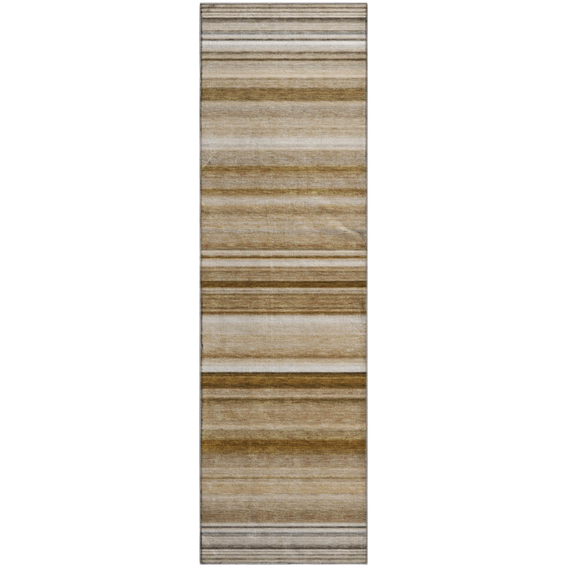  Premium Machine Washable Cerrito AMF529 Rug, Runner 2'3" x 7'6"