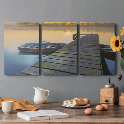 " Weathered Pier " 3 - Pieces