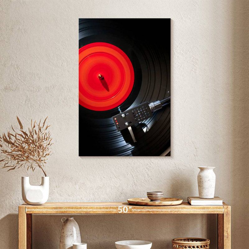 Abarca Playing Vinyl, 36" H x 24" W