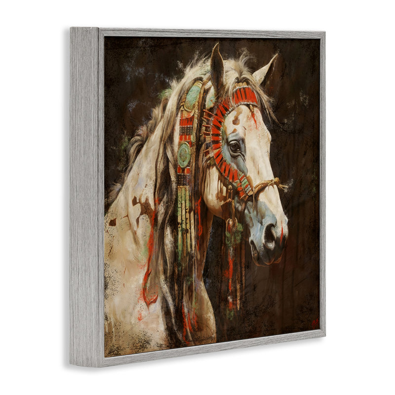 «Strong Traditional Traditional», estampe numérique encadrée par Marta Wiley, H 12 po x l 12 po, Estampe numérique Farmhouse