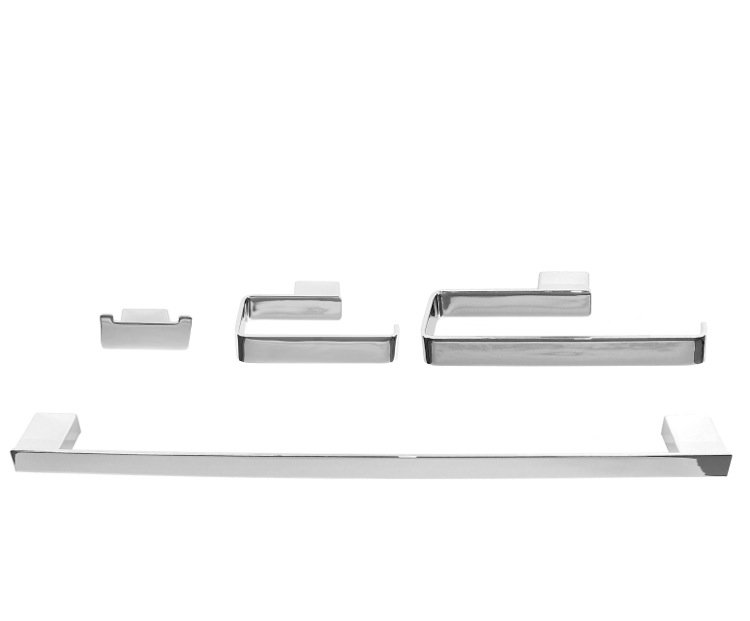 Leverette 4 - Piece Bathroom Hardware Set