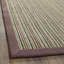 Tapis beige / mauve à rayures sisal-381267588