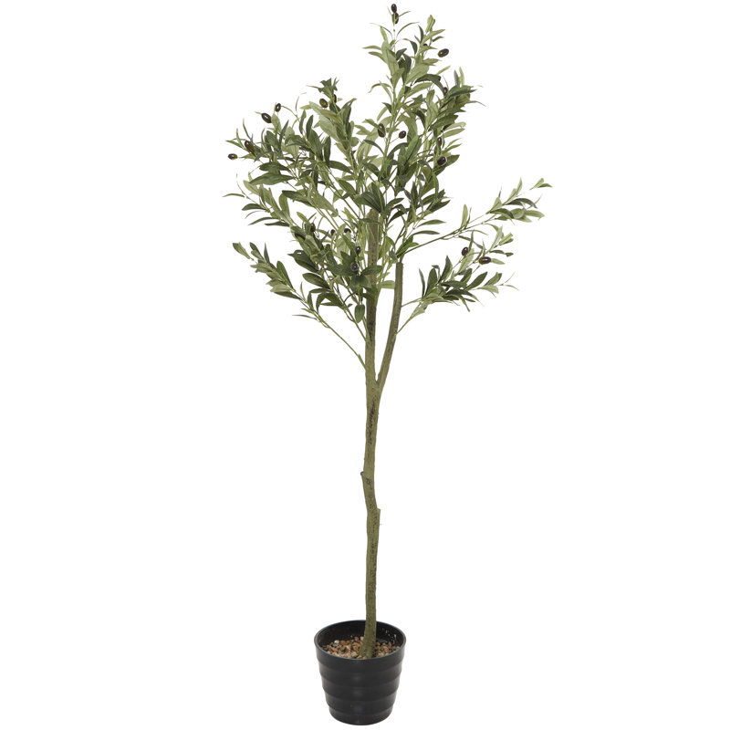 Plante artificielle contemporaine en pot