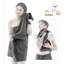 Ensemble de serviettes de bain luxueuses 100% coton 6 pièces-2024706386