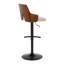 Tabouret pivotant à hauteur réglable Lakyia-90988310