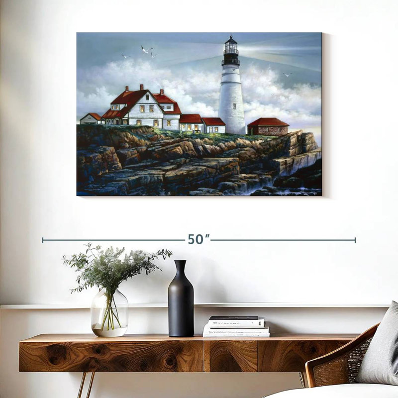 Phare de Portland Head, H 26 po x l 39 po