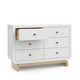 Santorini 5-In-1 Convertible Crib And 6 Drawer Dresser 2-Piece Nursery Set