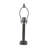 15"H Geometric Newel Post Mount