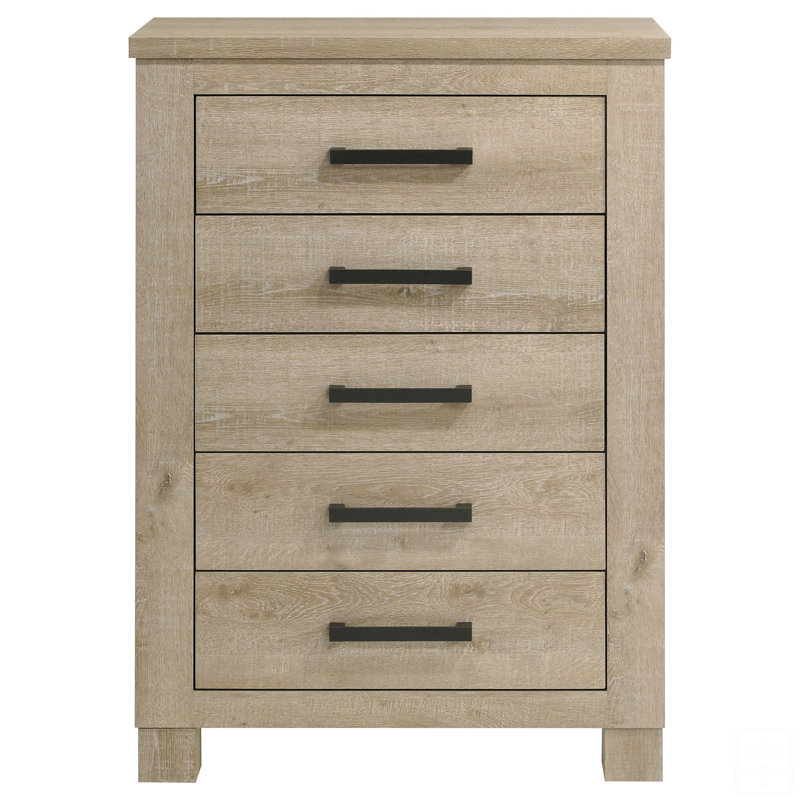 Commode à 5 tiroirs pour chambre à coucher