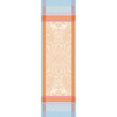 Chemin De Table Isaphire Iridescent Pur Coton