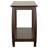 Cappuccino Rectangular Sofa Table