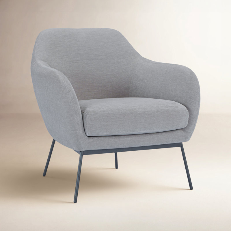 Zurich Accent Chair Forest Green, Gray