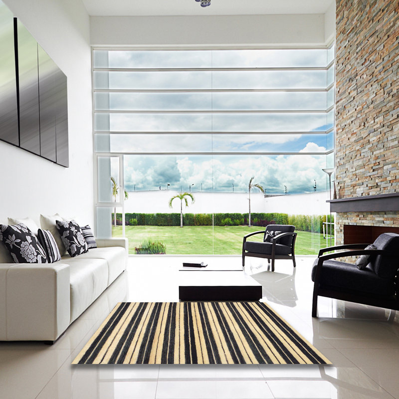 Abstract Indoor Rug, Square 6'