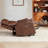 Dual Motor Power Lift Recliner Chair With Massage Heat And Adjustable Lumbar Support For Elderly-62524808