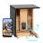 Birdfy Solar Powered Bamboo Smart Bird Feeder AI Lifetime Free  With Motion Detection Wireless Camera, Black