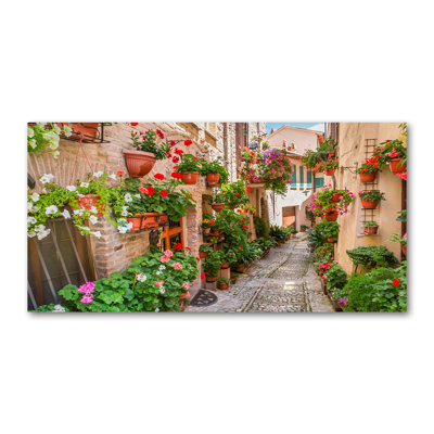 Italian Streets - No Frame Print on Canvas