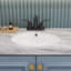 Robinet de lavabo de salle de bain 5,45 po, noir mat 2, bec à arc moyen, teinté, fixation sur le comptoir, robinet central 2-125703339