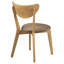 Laurenceau Wood Dining Side Chair Light Walnut-2013302398