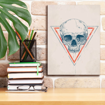«Skull In Triangle 2» par Balazs Solti