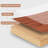 59.06"Simple Retro Brown Solid Wood Six-Drawer Chest