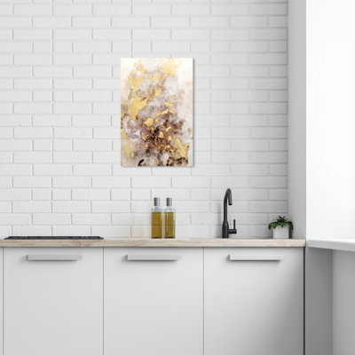 Ezmie Rising Gold Braves sur impression sur toile