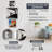 Madyline Metal Wall Clock