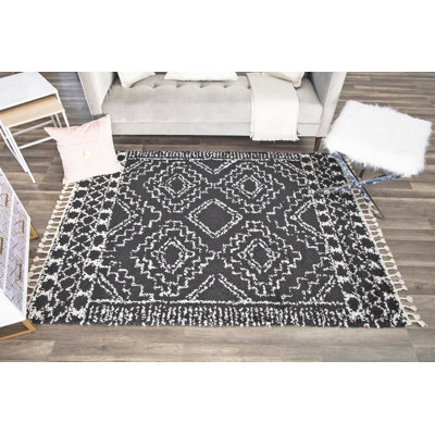 Tapis à poils longs Agra Mason