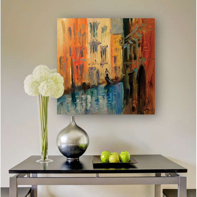 Toile tendue venice i-gallery, H 10 po x l 10 po x P 1,5 po