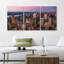 Mauve coucher de soleil clair, ville, photographie de construction, paisible, vibrant, moderne, bureau contemporain, décor-104074826-104074828
