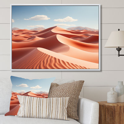 Desert Infinity Dunes II sur toile