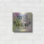 Trinx «Never Regret Being Kind» par Britt Hallowell, art mural en métal-92257379