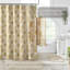 Rideau de douche simple 100% coton Ayda