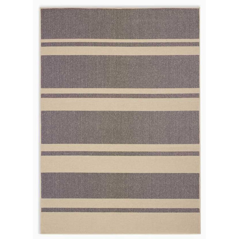 San Diego CK730 Striped Indoor Rug, Rectangle 4' x 6'