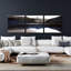 'Reflection Lake 1' by Stellar Design Studio, Acrylic Glass Wall Art, 3 Piece Set, 108" x 36"-102027998